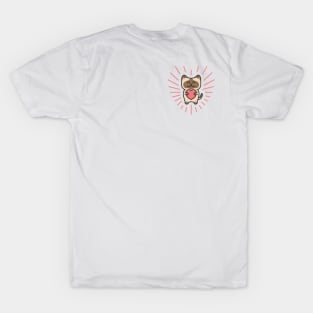 Cute Siamese Love Cat T-Shirt